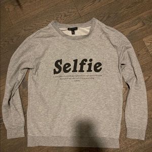 Mango « selfie » sweater